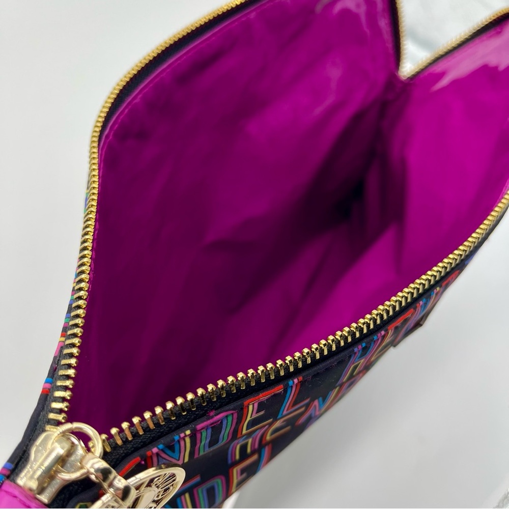 Henri Bendel x Steve Wilson collab - Large cosmetics pouch/ clutch - Picture 5 of 5